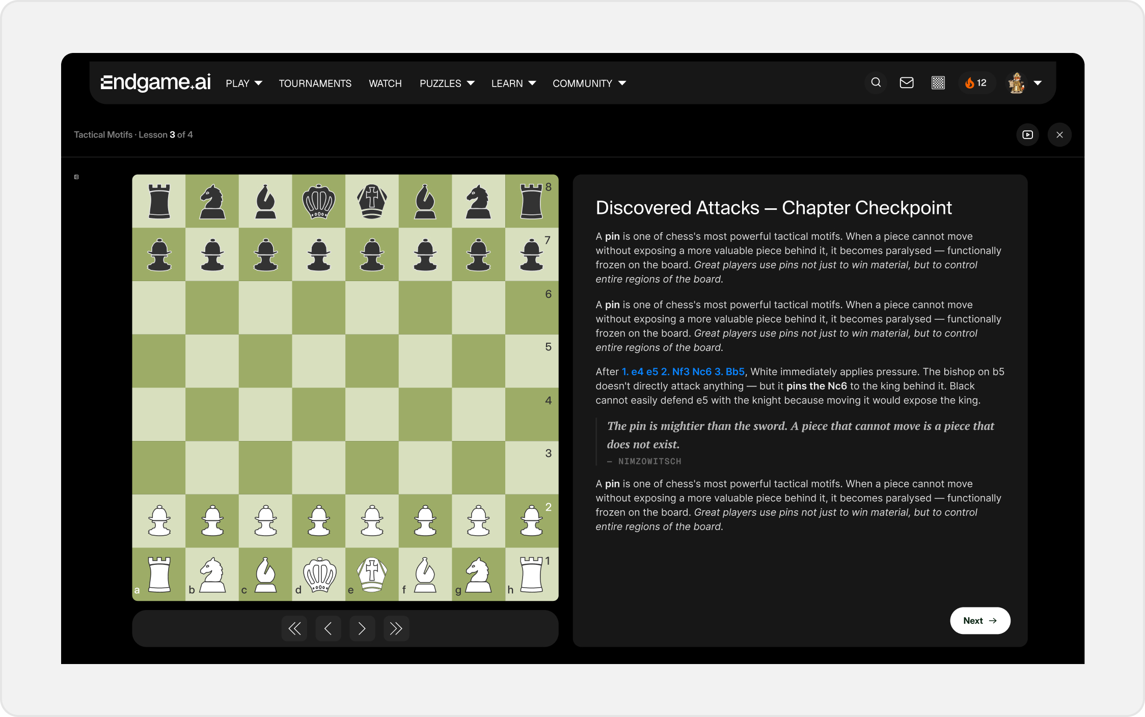 Learn chapter checkpoint on discovered attacks